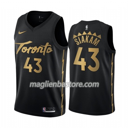 Maglia NBA Toronto Raptors Pascal Siakam 43 Nike 2019-20 City Edition Swingman - Uomo
